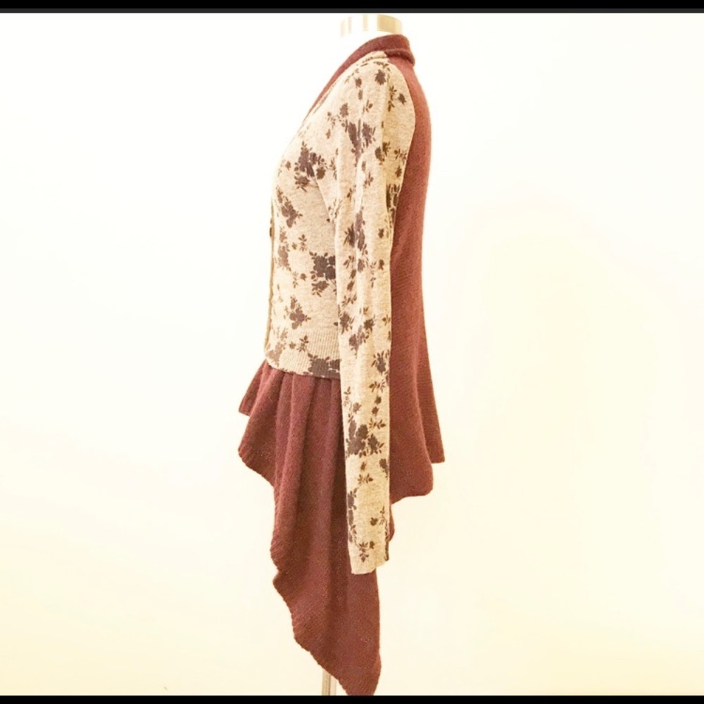 Anthropologie (Sleeping on Snow) Layered Alpaca Sweater - Picture 4 of 12